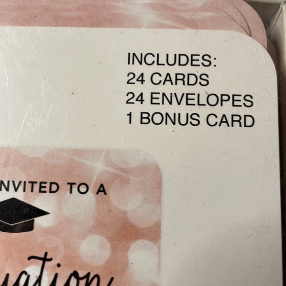 NWOT Graduation Party Invitations - Picture 2 of 5